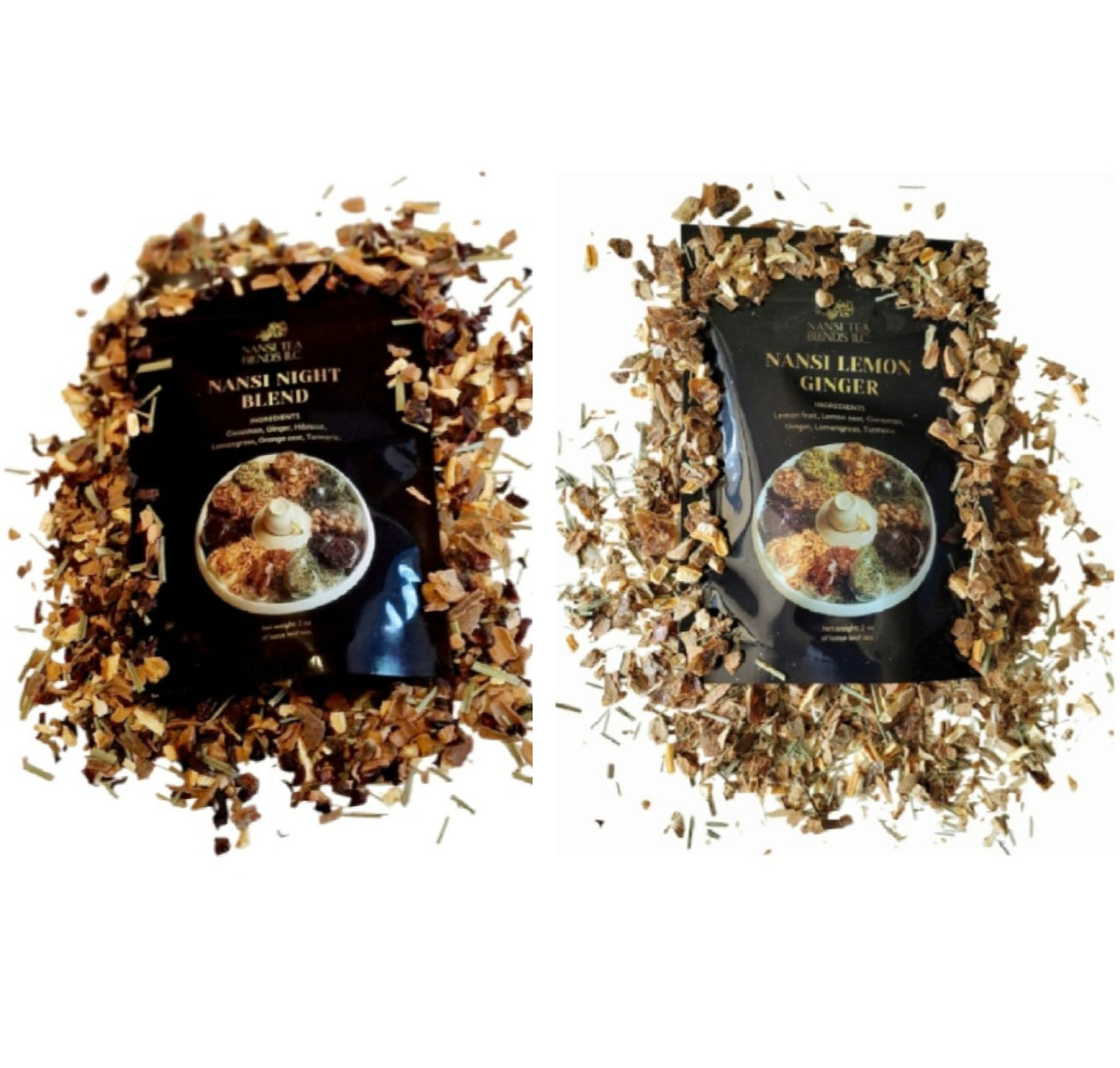 Nansi Wellness Tea Bundle 2 🌿 Total Weight: 4 oz