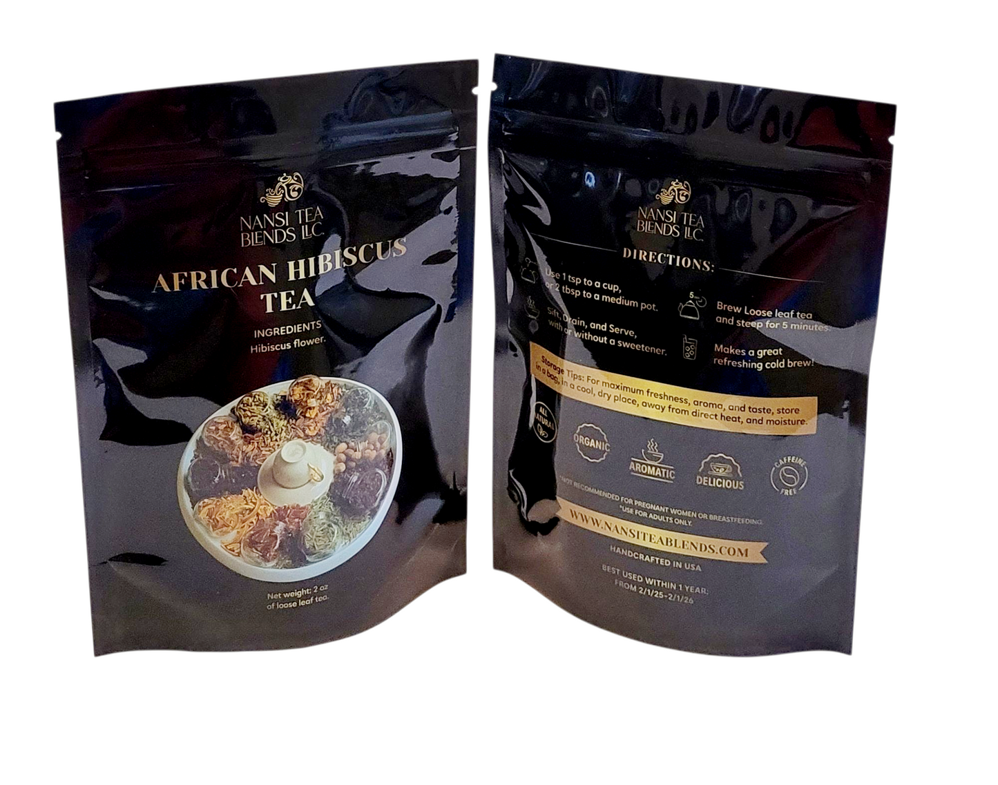 African Hibiscus Tea(New)2oz