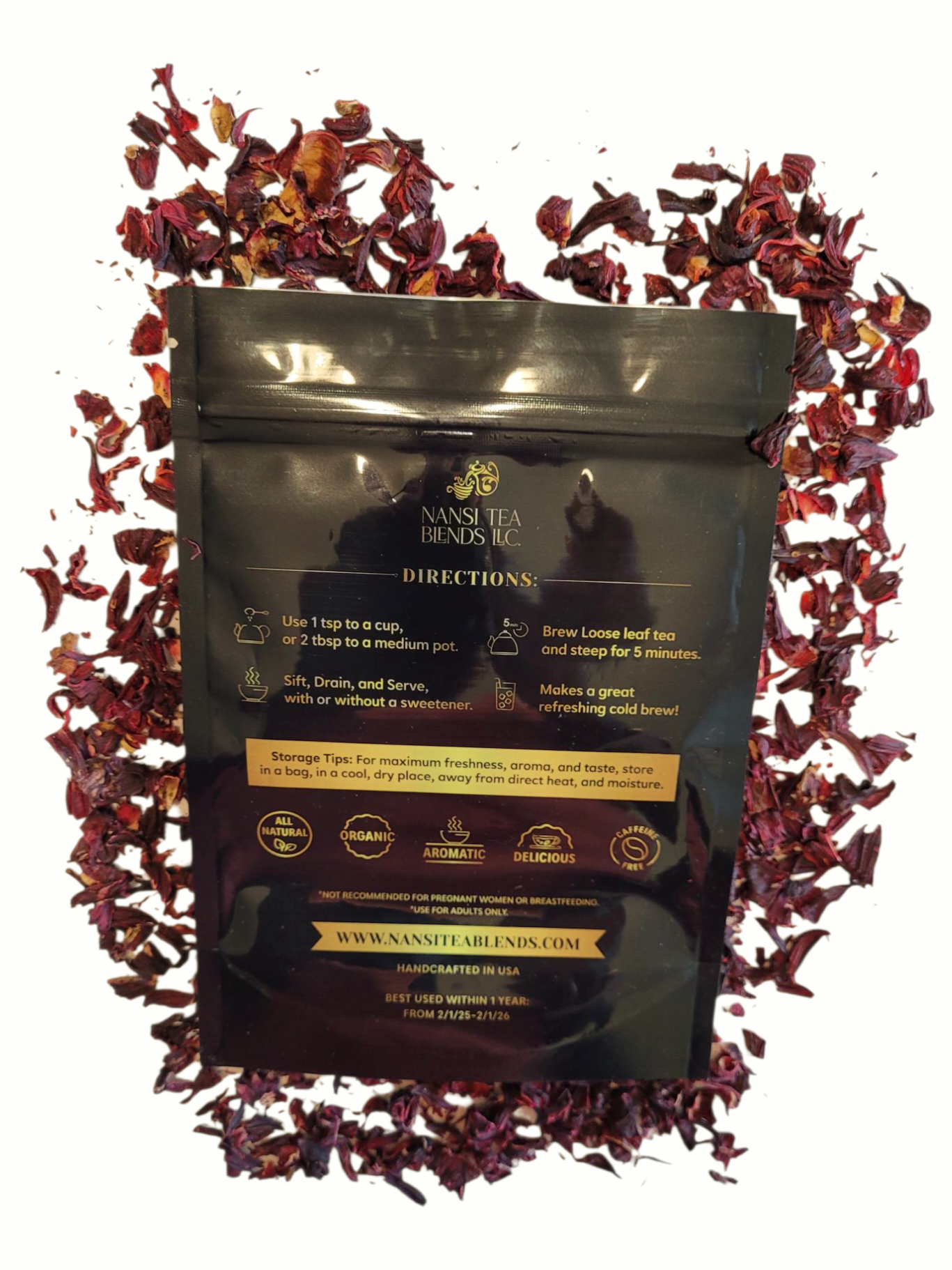 African Hibiscus Tea(New)2oz