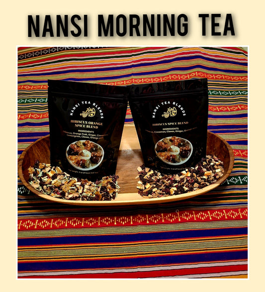Nansi Morning Tea. Begin your day with intention.  Pause. Breathe. Receive the morning!