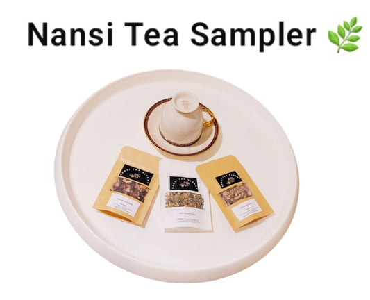 Nansi Tea Sampler 🌿        Total Weight: 1.50 OZ